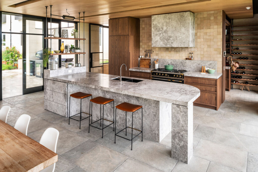 a beautiful modern kitchen in Melbourne